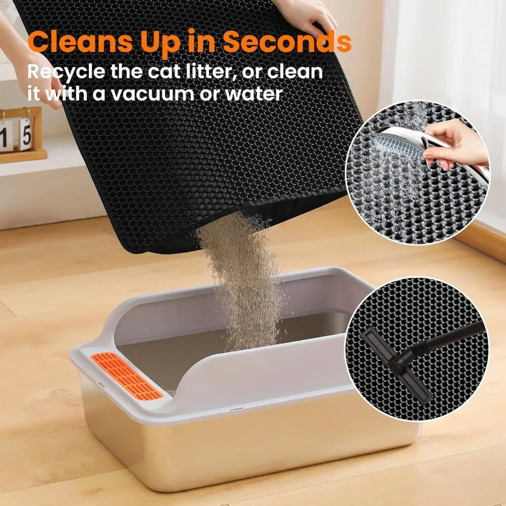 Double Layer Honeycomb Litter Trapping Mat